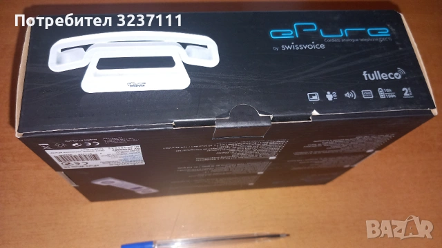 Безжичен телефон swissvoice ePure, снимка 5 - Стационарни телефони и факсове - 53385031