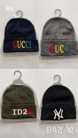 Шапки със козирка и зимни унисекс модел  