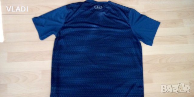 Тениска Under Armour-синя, снимка 3 - Тениски - 41907996