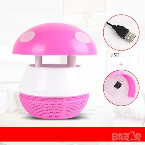 Лампа против комари с USB за дома и детската стая TV312, снимка 2 - Друга електроника - 49731143