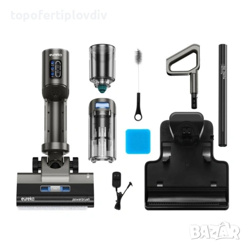 Безкабелна прахосмукачка за сухо и мокро почистване Eureka GX5,Гаранция, снимка 9 - Прахосмукачки - 53654251