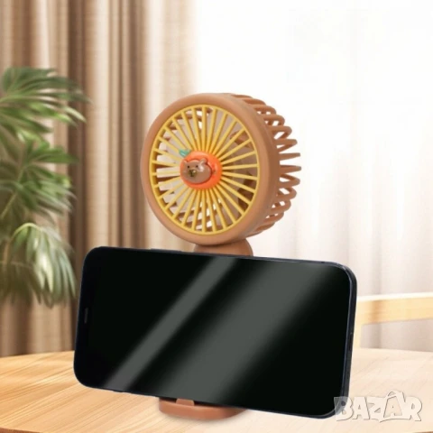 Мини вентилатор с фигура на капибара  , снимка 3 - Вентилатори - 50629873