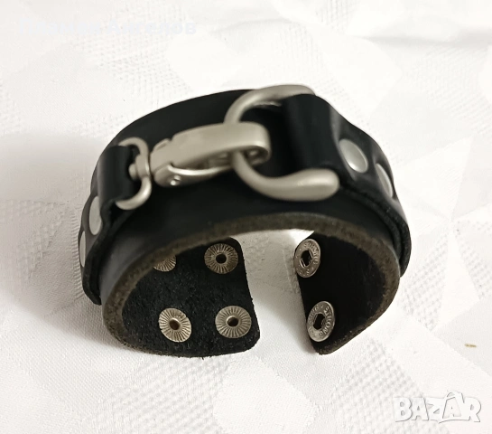 Дамска кожена гривна, снимка 8 - Гривни - 53137188