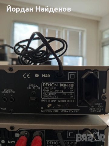 DENON МИНИ ИРЕДБА , снимка 4 - Ресийвъри, усилватели, смесителни пултове - 53075373