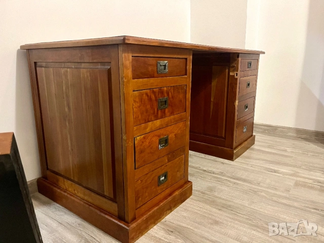 Бюро от масивно дърво, снимка 3 - Бюра - 53514141
