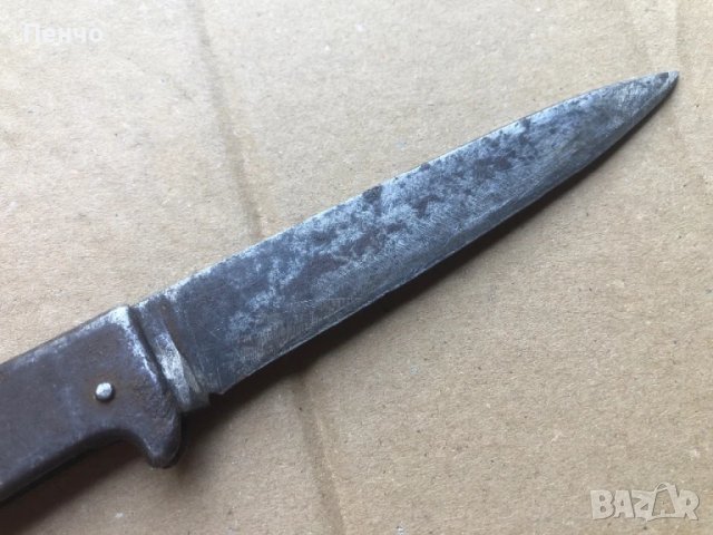 стар военен нож "MERCATOR" D. R. G. M. - WWI / WWII, снимка 11 - Антикварни и старинни предмети - 51381546