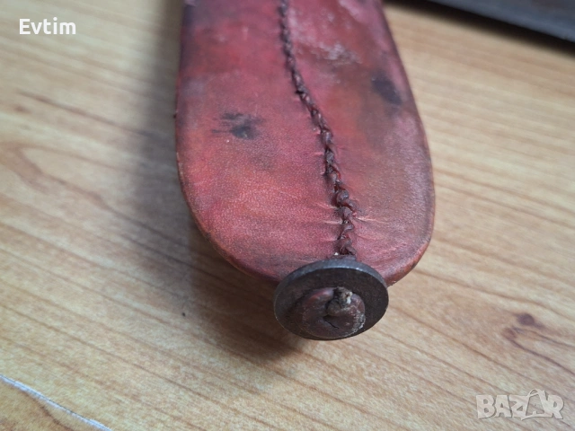 Африкански Масайски (Maasai) къс Меч Seme „Семе”, 20-ти век., снимка 12 - Антикварни и старинни предмети - 53692006