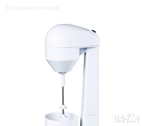 Миксер за фрапе Hausberg HB-7677NG, 120W, 2 скорости, 450 мл, бял, снимка 4 - Миксери - 40405446