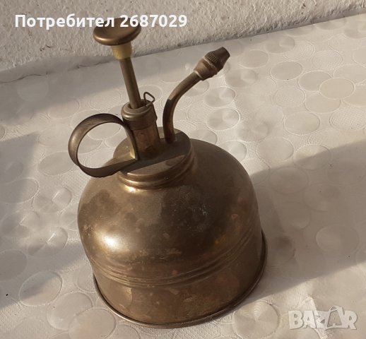 пръскачки мед, метал, уред за пръскане 2 бр, снимка 5 - Антикварни и старинни предмети - 39233532