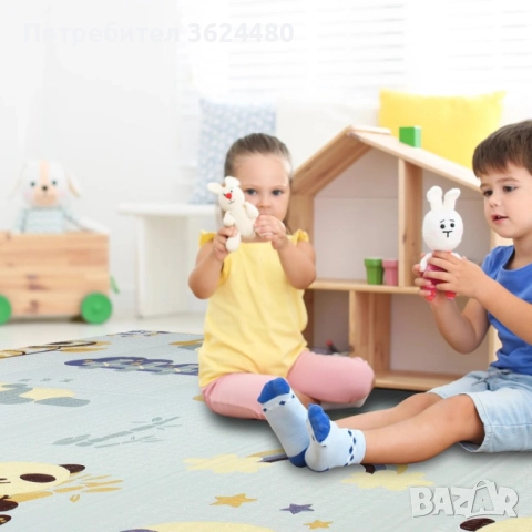 Сгъваемо шарено килимче 3886 ПАНДИ И СЪРНИЧКИ, снимка 9 - Други - 52773738