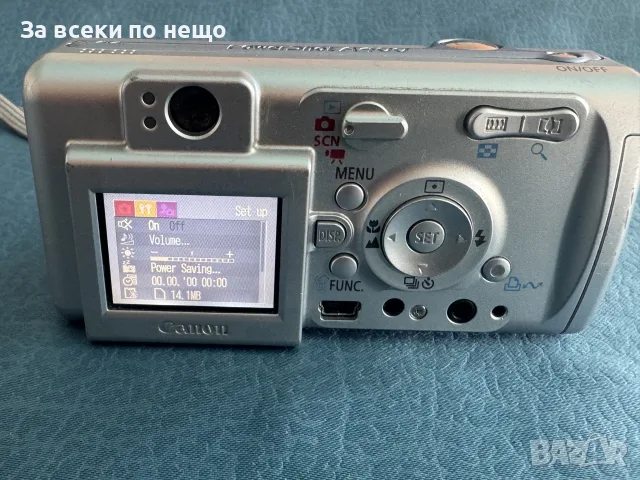 Цифров фотоапарат Canon PowerShot A400 , 3.2MP , Canon A400, снимка 14 - Фотоапарати - 56229035