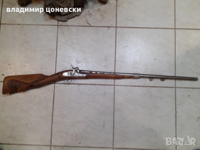Красива автентична капсулна пушка от 19 век,пищов,пистолет