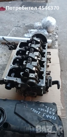 Цилиндрова глава обурудвана за Волксваген Голф 5 1.9 дизел 105к.с 2006г, снимка 2 - Части - 51320304