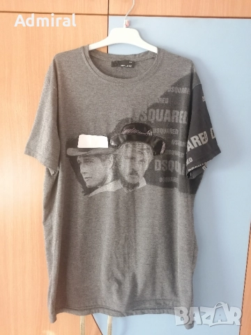 Оригинална мъжка тениска DSQUARED2, снимка 3 - Тениски - 52021377