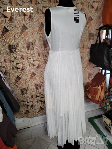 Дълга бяла рокля,тюл,тип СОЛЕЙ в Рокли в гр. Велико Търново - ID36377092 —  Bazar.bg