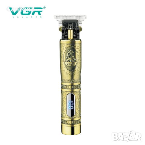 VGR V-091 професионален акумулаторен електрически тример за коса, метално острие, USB зареждане