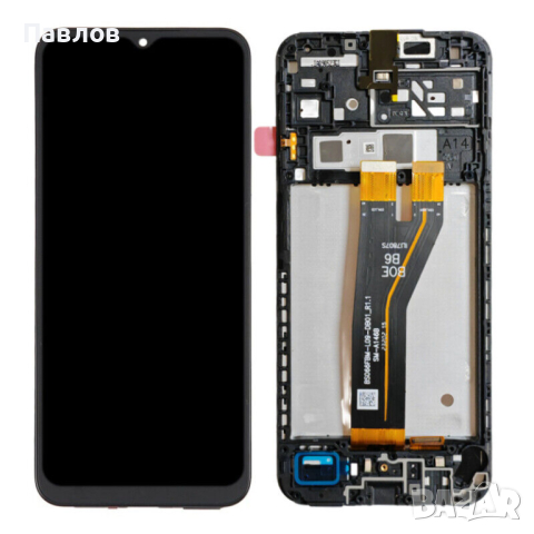 Дисплей с рамка за Samsung A14 5G /A146B, снимка 1 - Резервни части за телефони - 44550980