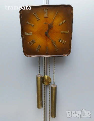 НАЙ ДОБРАТА ОФЕРТА Немски стенен часовник Hermle с махало и тежести