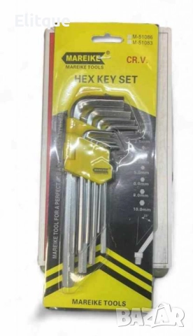 Комплект шестостенни ключове, шестограми, снимка 3 - Други стоки за дома - 52853541