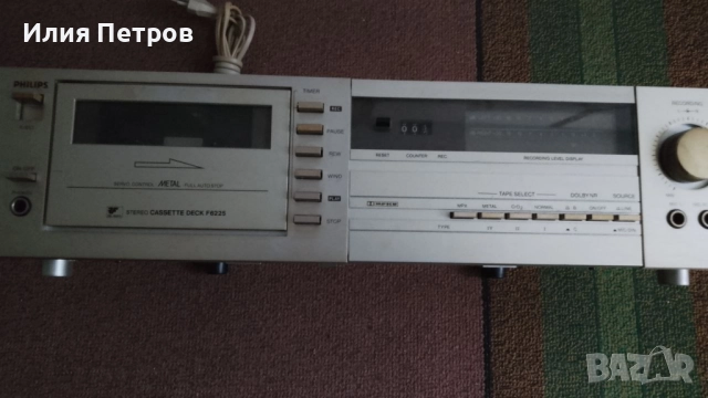 Касетен дек Philips F6225, снимка 2 - Декове - 52466541