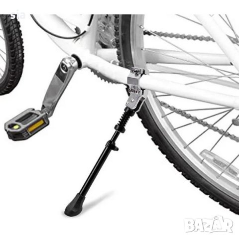 Степенка за колело,Регулируема странична стойка за велосипед, 24 "- 28", снимка 1 - Аксесоари за велосипеди - 35978122