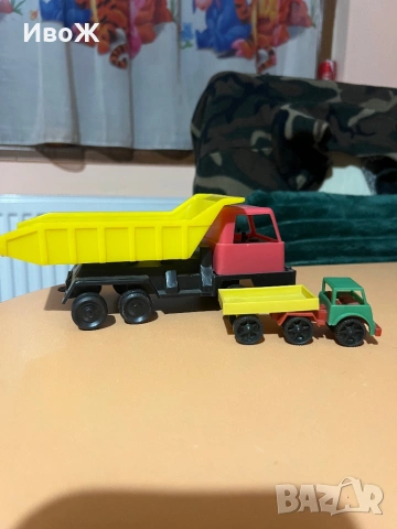 Стари играчки самосвал, снимка 2 - Колекции - 53685884