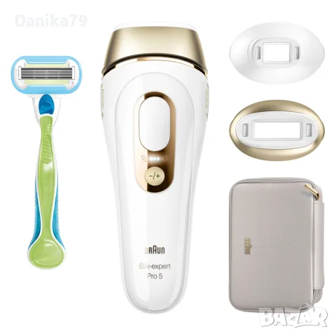 Braun Silk-expert PRO 5 IPL5152 IPL епилатор за тяло, лице, бикини зоната и подмишниците, снимка 2 - Други - 56122278