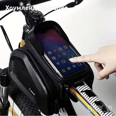 Водоустойчива вело чанта за колело с 3 отделения, снимка 3 - Аксесоари за велосипеди - 50496458