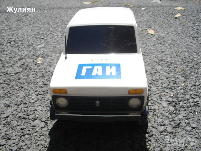 СССР ПЛАСТМАСОВА КОЛИЧКА ЛАДА НИВА ГАИ LADA NIVA, снимка 5 - Антикварни и старинни предмети - 41840740
