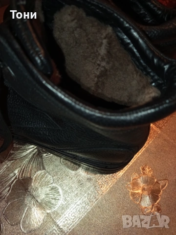 CLAUDIO CONTI Оригинал Нови Италиански Мъжки Боти Изцяло от Естествена Кожа 45, снимка 5 - Мъжки боти - 53624820