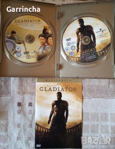 Gladiator 2 Disc DVD - BG Sub, снимка 2 - DVD филми - 40074524