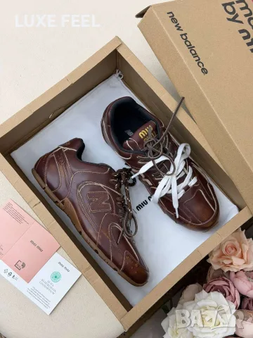 Miu Miu & New Balance 🤍Дамски Обувки , снимка 8 - Дамски ежедневни обувки - 55888979
