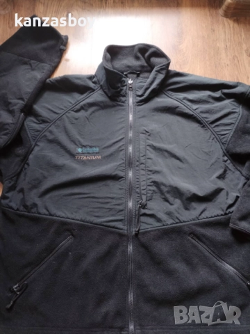 columbia titanium portland oregon u.s.a. 2.0 Full Zip Fleece Jacket - страхотно мъжко яке 2XL, снимка 4 - Якета - 52910250