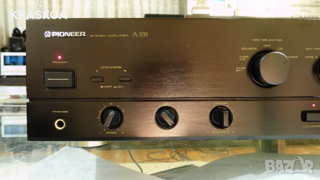  PIONEER A-335, снимка 3 - Ресийвъри, усилватели, смесителни пултове - 40958319