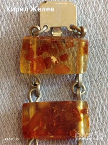 УНИКАЛНА ДАМСКА ГРИВНА БАЛТИЙСКИ КЕХЛИБАР МНОГО КРАСИВА 52294, снимка 7 - Гривни - 52501192