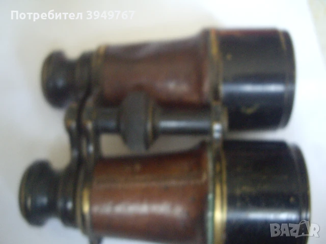 Стар бронзов много запазен бинокъл., снимка 2 - Колекции - 51097190