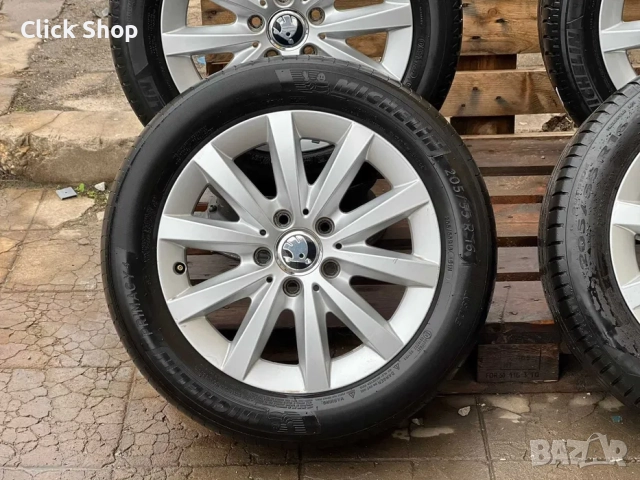 5х112 16 Лети Джанти Skoda Octavia SuperB 5x112, снимка 2 - Гуми и джанти - 52697819