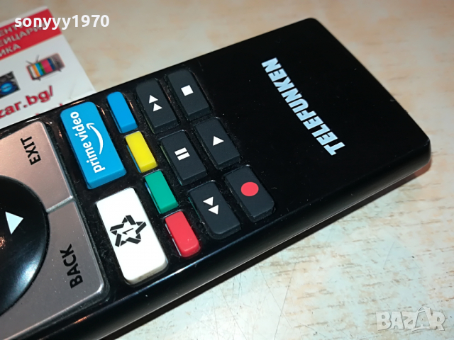 TELEFUNKEN NETFLIX YOUTUBE REMOTE-GERMANY 2203221820, снимка 11 - Дистанционни - 36197525