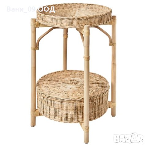 Ратаново нощно шкафче , снимка 5 - Шкафове - 40442046