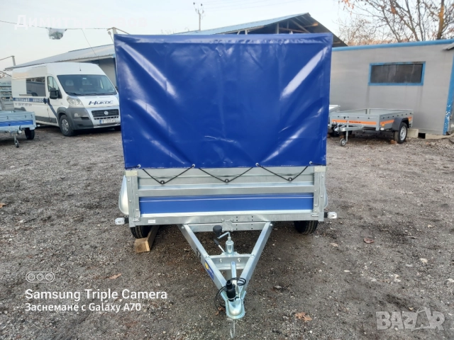 Туристическо ремарке VESTA LIGHT 23DA с брезент и шпригли H-120, снимка 2 - Ремаркета - 51921932