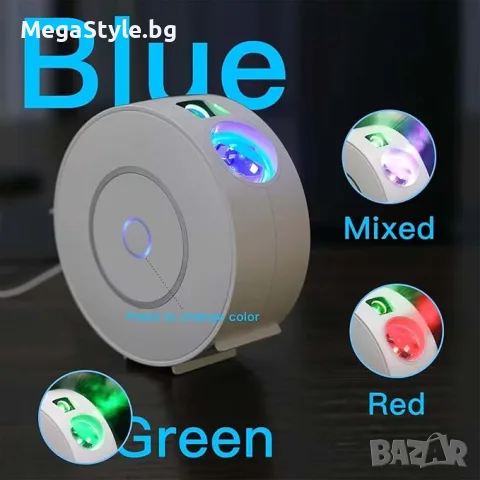 Нощна лампа, интелигентен WiFi проектор със звездно небе, снимка 2 - Настолни лампи - 56234701