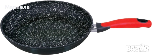 Индукционен тиган Style'n Cook Rockpearl Fire 24 см., снимка 2 - Съдове за готвене - 53781555