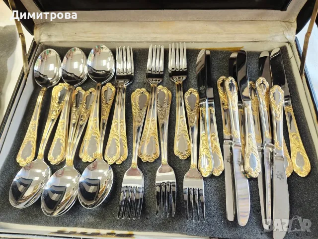 Комплект прибори Solingen , снимка 3 - Прибори за хранене, готвене и сервиране - 56327567