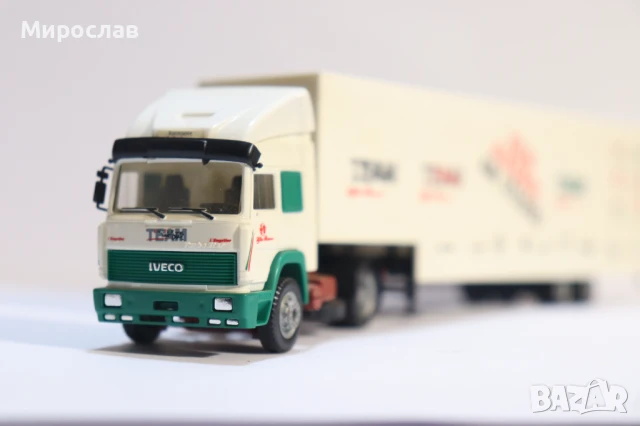 HERPA H0 1/87 IVECO TURBO STAR МОДЕЛ КАМИОН КОЛИЧКА, снимка 10 - Колекции - 50838016