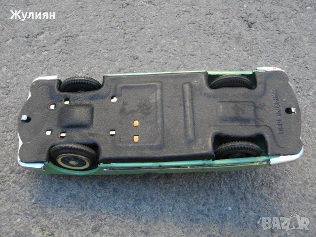 СТАРА ЛАМАРИНЕНА ИГРАЧКА КОЛИЧКА, снимка 8 - Антикварни и старинни предмети - 40227423