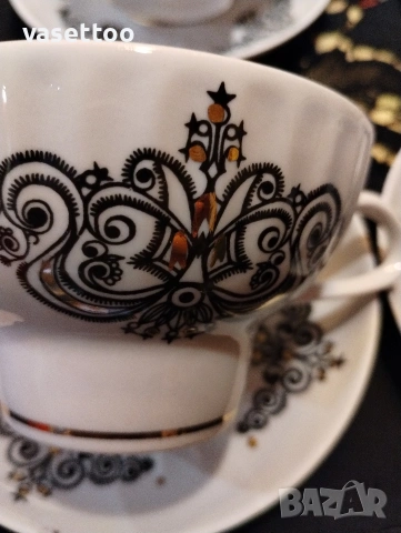 Руски чаен сервиз, снимка 3 - Сервизи - 53487953