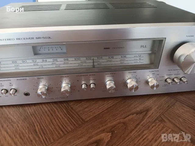 HITACHI SR-503L  Стерео Ресийвър, снимка 3 - Ресийвъри, усилватели, смесителни пултове - 47747054