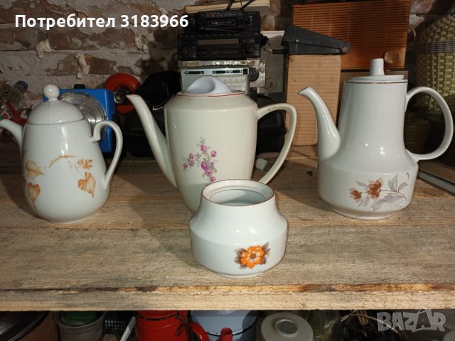 чайник от порцелан с маркировки, снимка 1