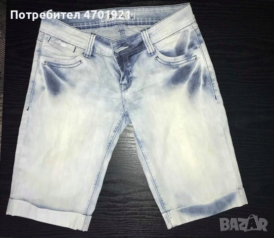 Дамски дънкови бермуди