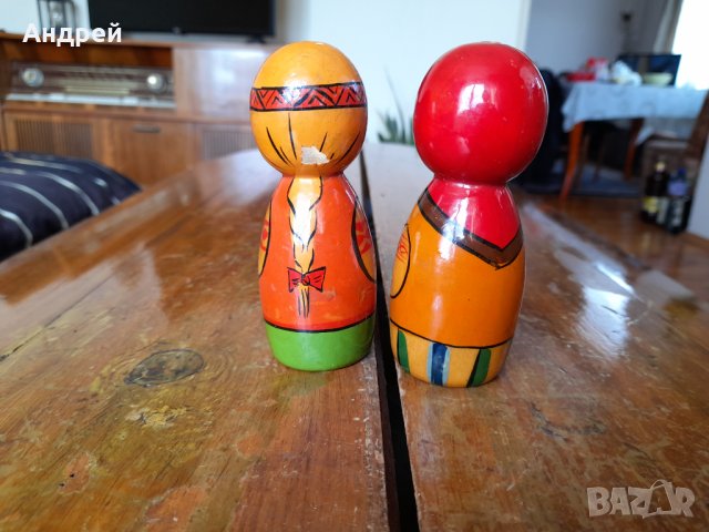 Стара дървени кукли,кукла #52, снимка 3 - Колекции - 40451154